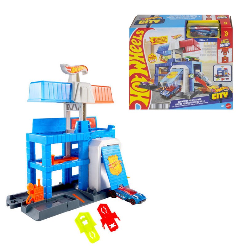 HOTWHEELS CITY COMISARIA POLICIA