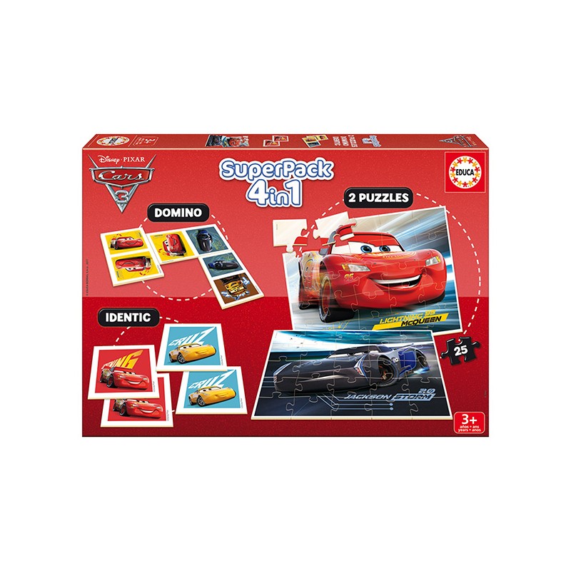 EDUCA SUPERPACK CARS 3