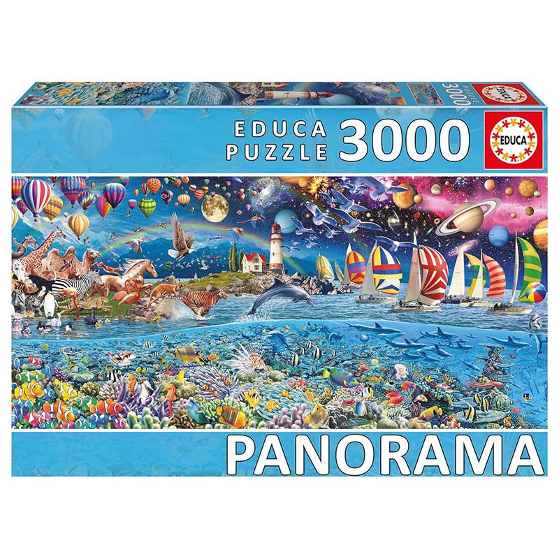 PUZZLE 3000P VIDA EN LA COSTA