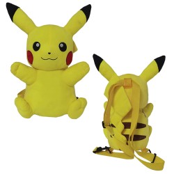 MOCHILA POKEMON PIKACHU PELUCH