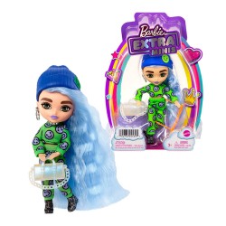 BARBIE EXTRA MINI PELO AZUL HI