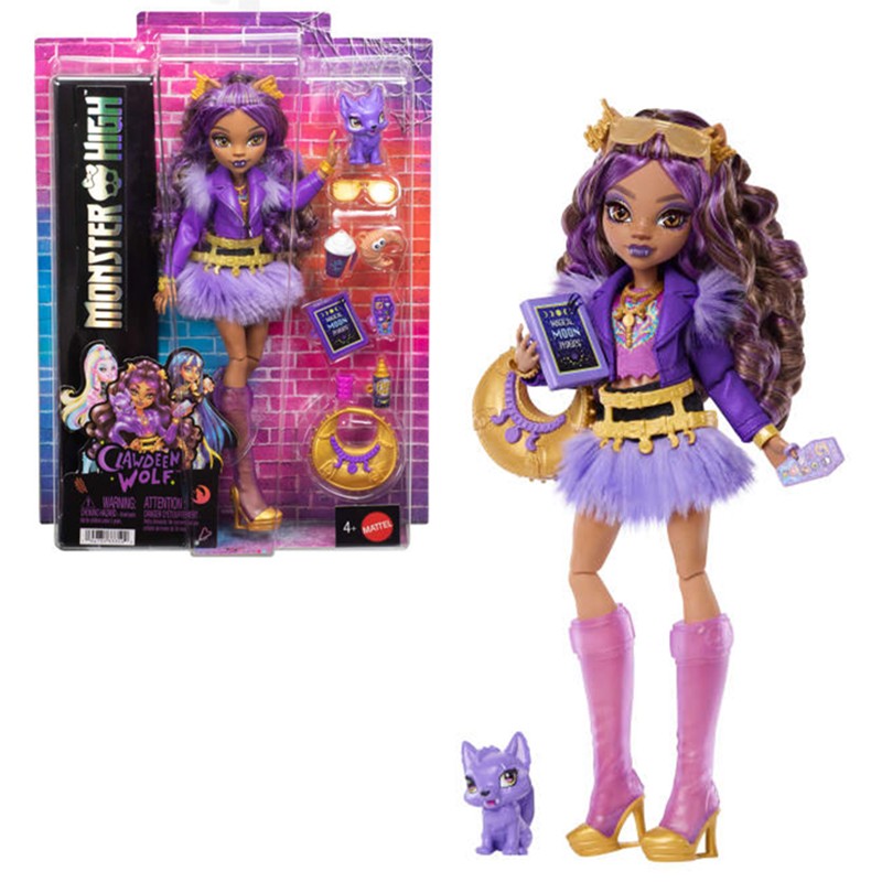 MONSTER HIGH MUÑECA CLAWDEEN W
