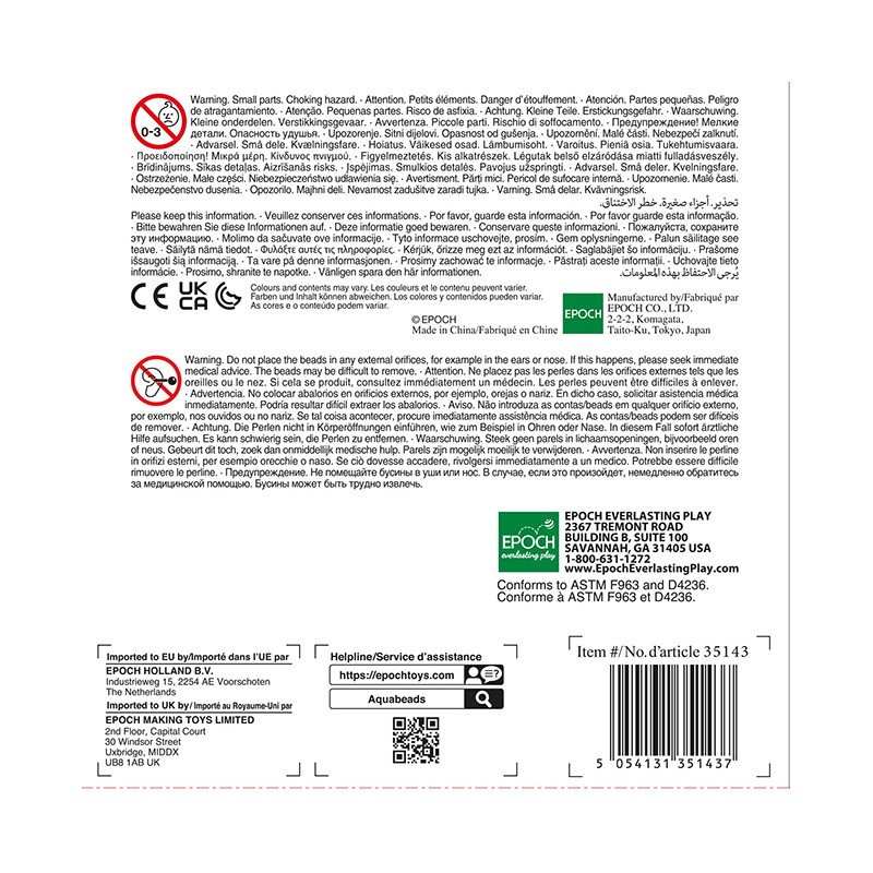 AQUABEADS RECARGA ABALORIOS NE