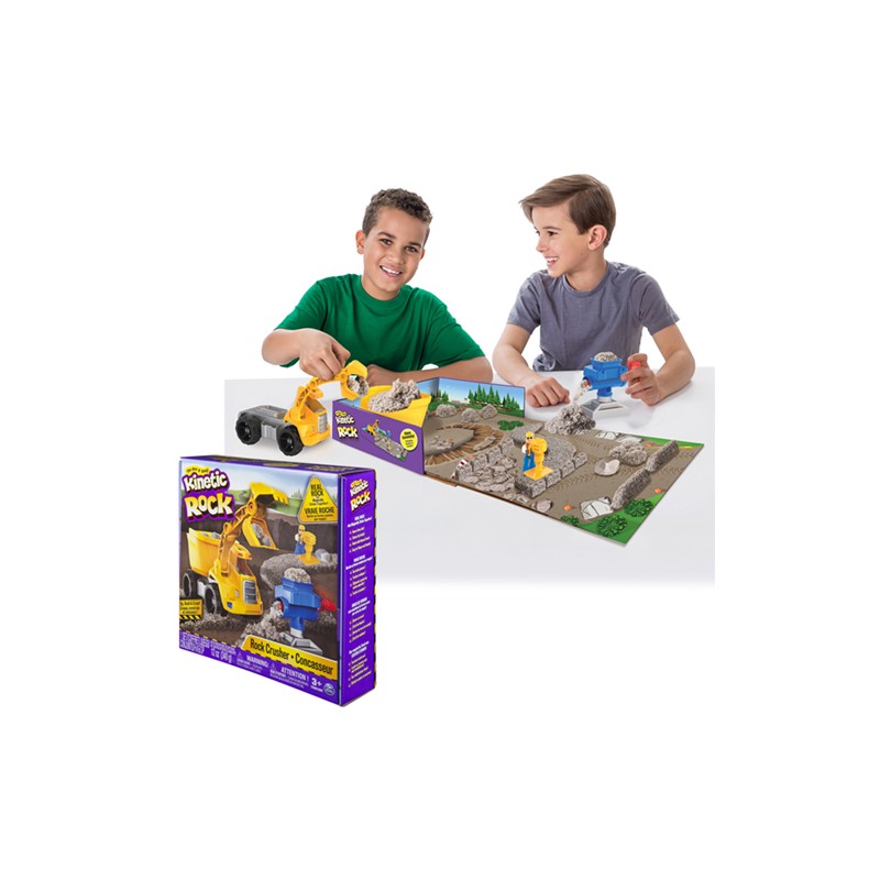 KINETIC SAND ROCK PLAYSET TRIT