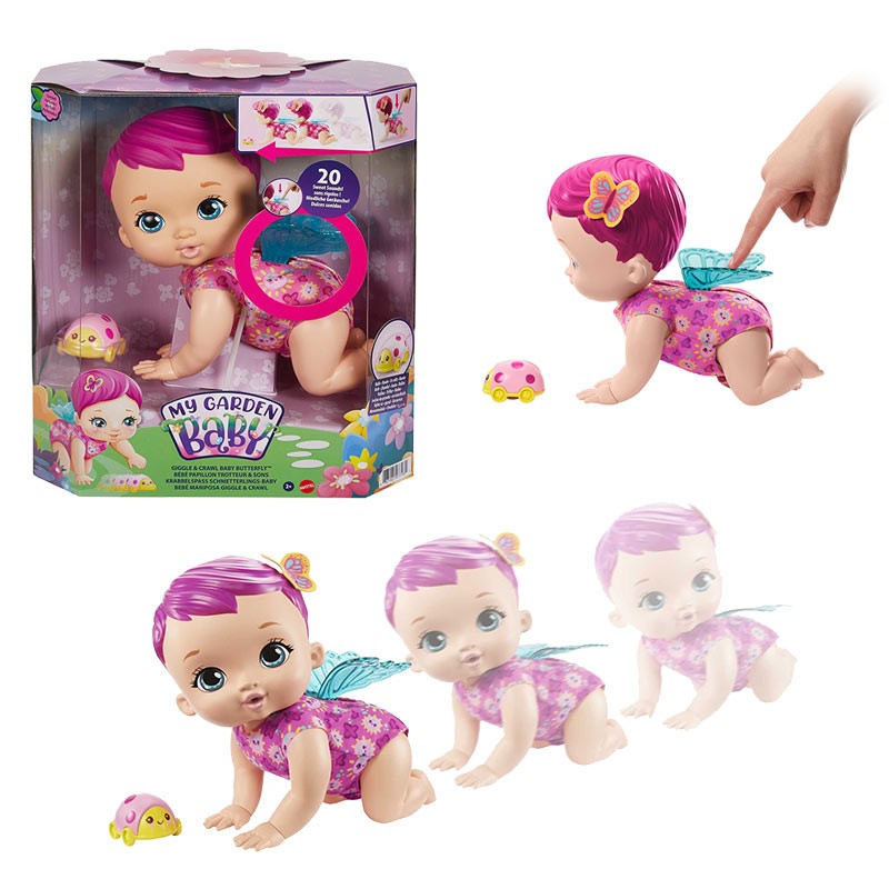 MY GARDEN BABY RIE Y GATEA ROS