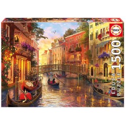 PUZZLE 1500P ATARDECER EN VENE