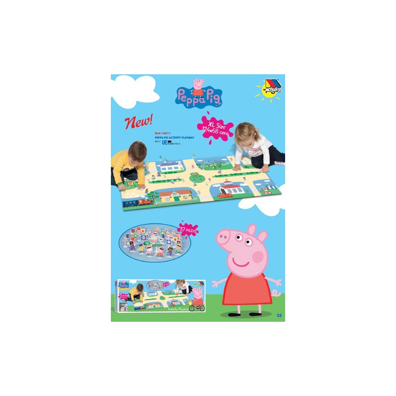 ACTIVITY PLAY MAT 37 PCS PEPPA