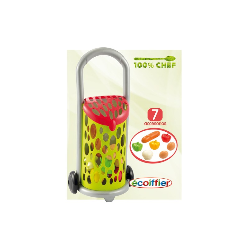 100% CHEF CARRITO COMPRA CON A