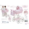 NIZA COCHE MUÑECA PLEGABLE CON