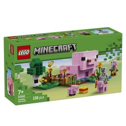 MINECRAFT LA CASA CERDO BEBE
