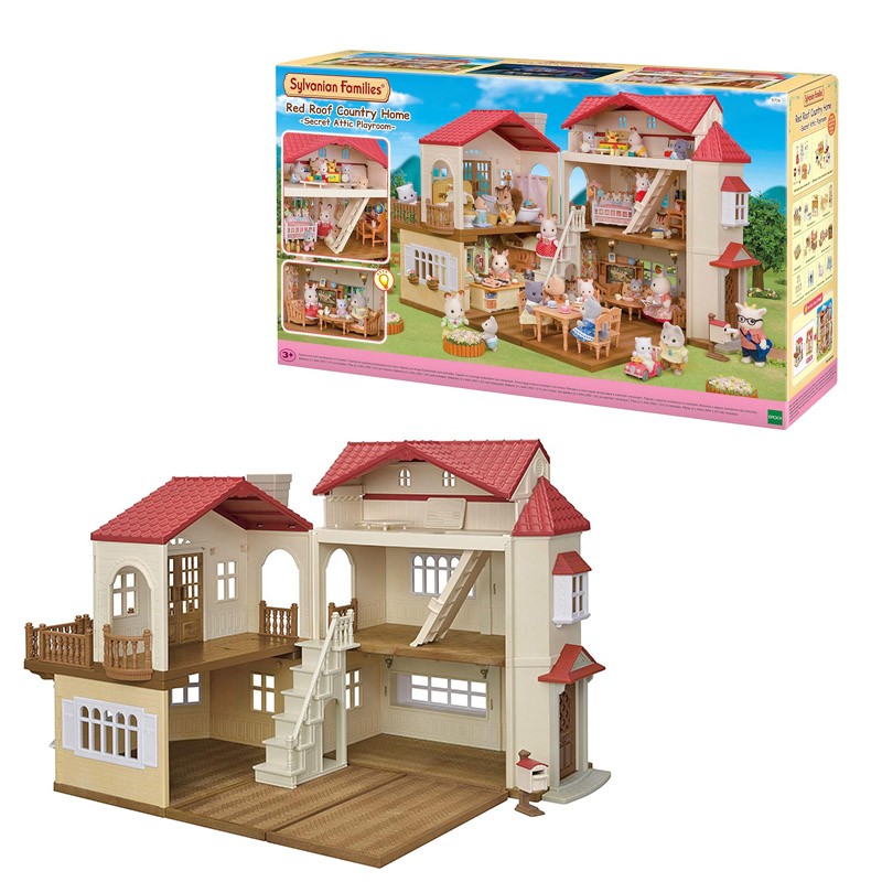 SYLVANIAN CASA CON LUCES ATICO
