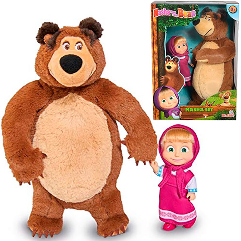 MASHA Y EL OSO MUÑECA MASHA 12