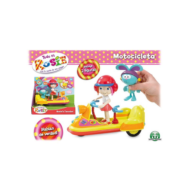 TODO ROSIE MOTOCILETA