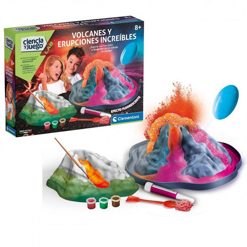 VOLCAN BRILLANTE EN LA OSCURID