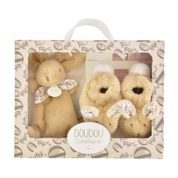 DOUDOU CONJUNTO DE PANTUFLAS Y