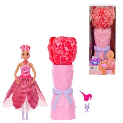 BARBIE PETAL POP ROSA ROJA