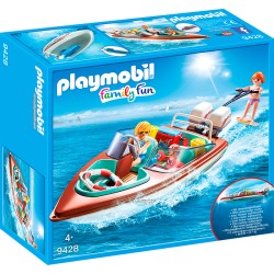 LANCHA MOTORA CON MOTOR SUBMAR