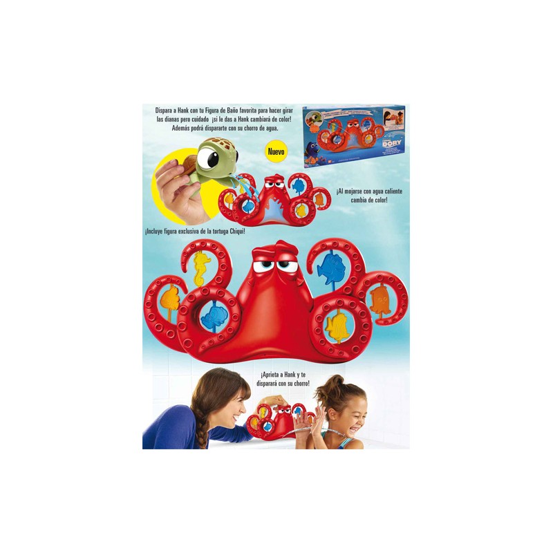 PULPO DORY PLAYSET DE BAÑO