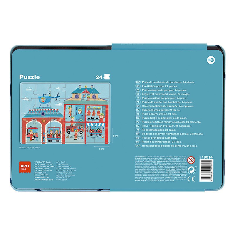 PUZZLE ESTACION DE BOMBEROS 24