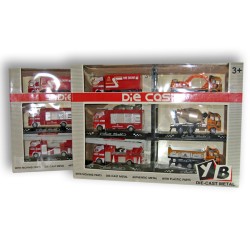 CONJUNTO CAMIONES METAL