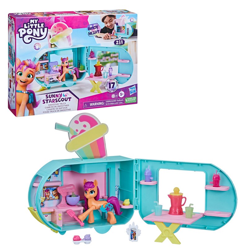 MY LITTLE PONY CAMION DE BATID