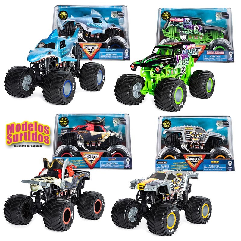 MONSTER JAM VEHICULOS DIECAST
