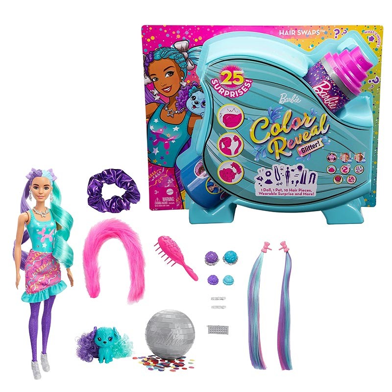 BARBIE COLOR REVEAL PEINADOS G