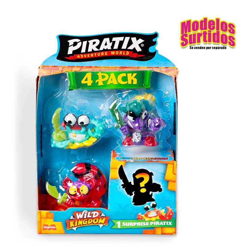 PIRATIX WILD KINGDOM FOUR PACK