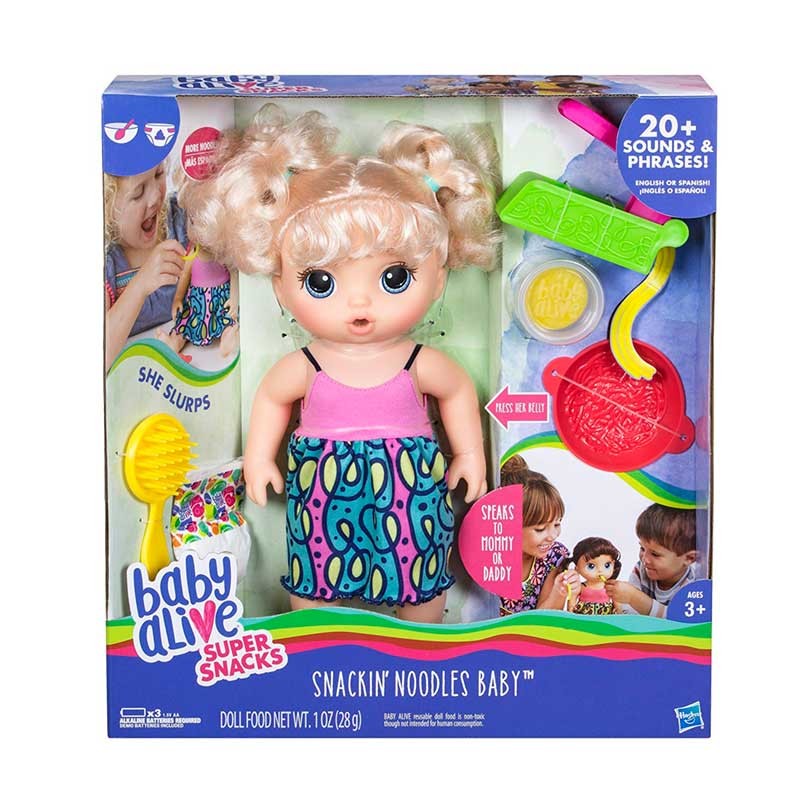 BABY ALIVE DELICIOSOS ESPAGUET