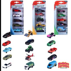MAJORETTE SET DE 5 COCHES STRE