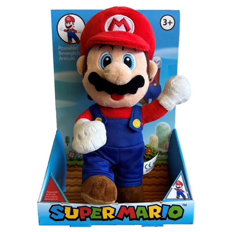 PELUCHE MARIO ARTICULADO 25 CM