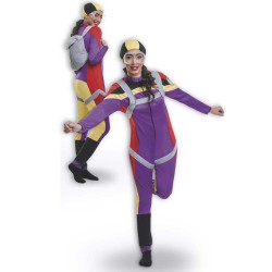 DISFRAZ DE PARACAIDISTA MUJER