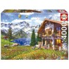 PUZZLE 4000P HOGAR EN LOS ALPE
