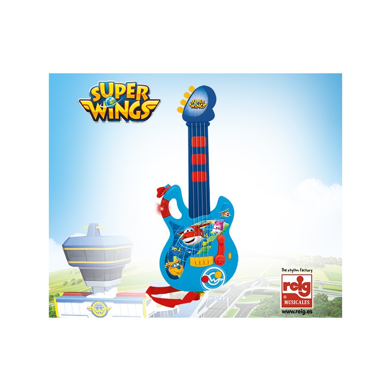 SUPERWINGS GUITARRA INFANTIL