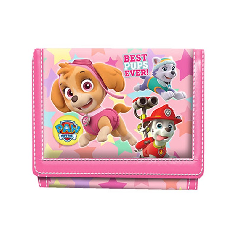 PAW PATROL BILLETERO VELCRO PU