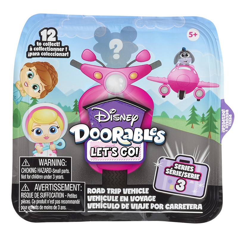 DISNEY DOORABLES LETS GO VEHIC