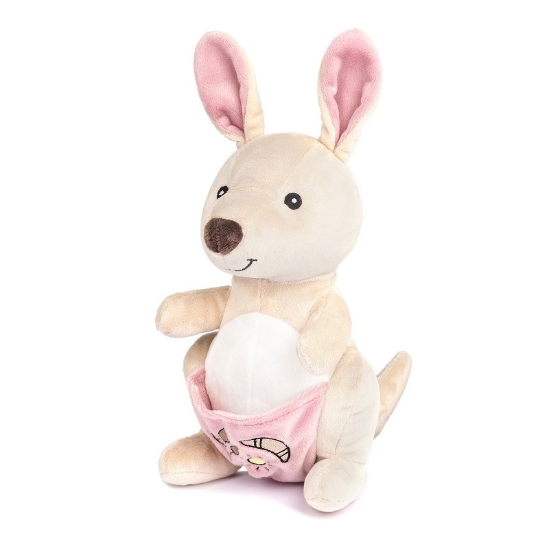 PELUCHE CANGURO SENTADO SONAJE