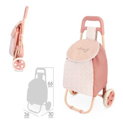 TULIPE CARRITO COMPRA ROSA