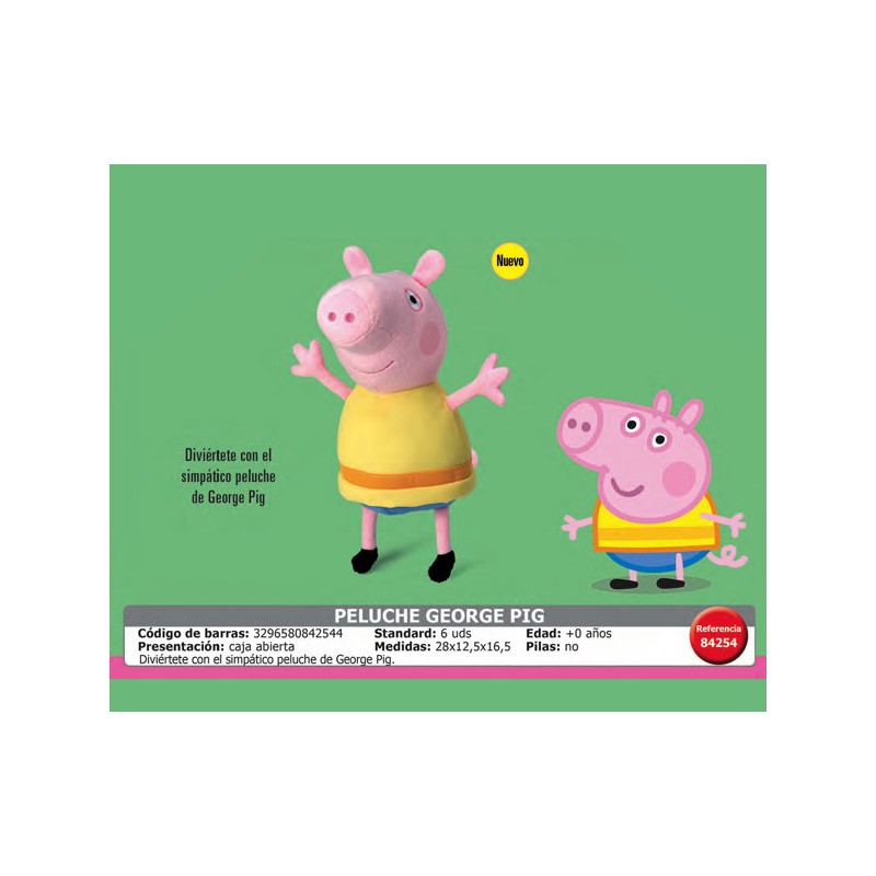 PEPPA PIG PELUCHE GEORGE PIG