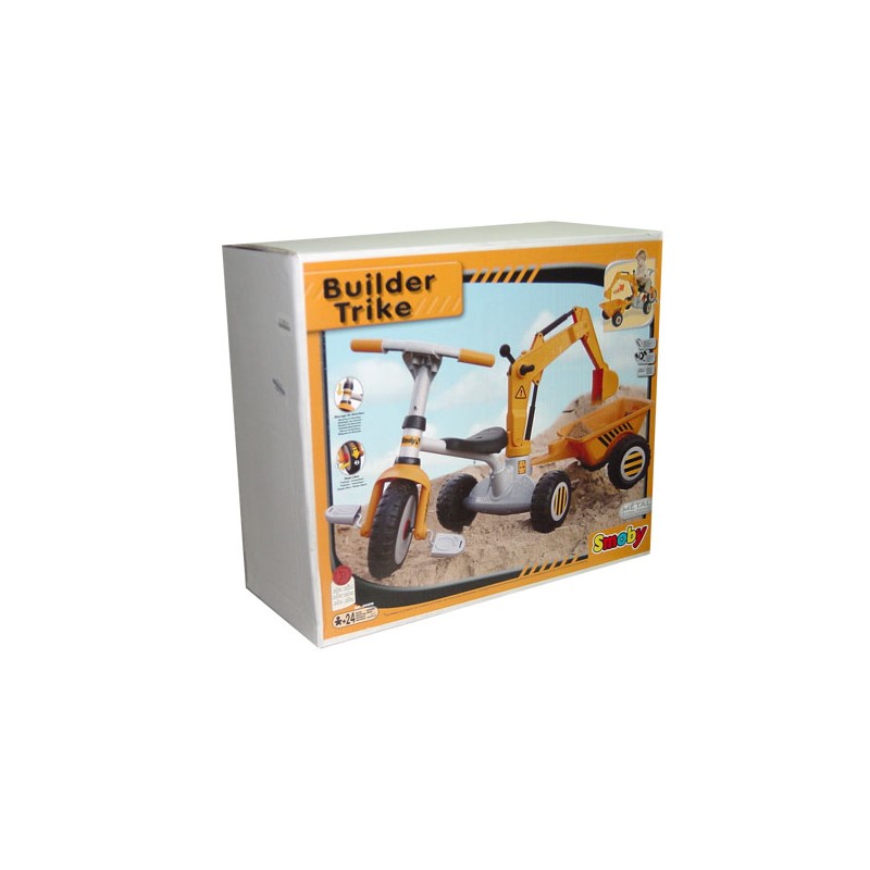 TRICICLO BUILDER + REMOLQUE