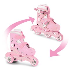 PATINES FUNBEE TRI-SKATES ROSA