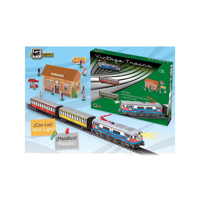 TREN VIAJEROS COLOR C/ESTACION