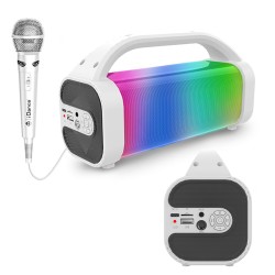 KARAOKE CON MICRO Y DISCO LIGH