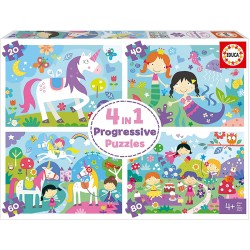 PUZZLE MUNDO DE FANTASIA 20P+