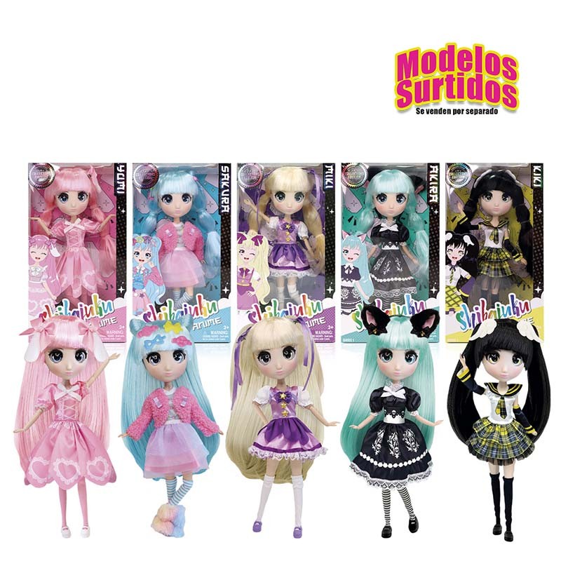 SHIBAJUKU ANIME MUÑECAS SURTID