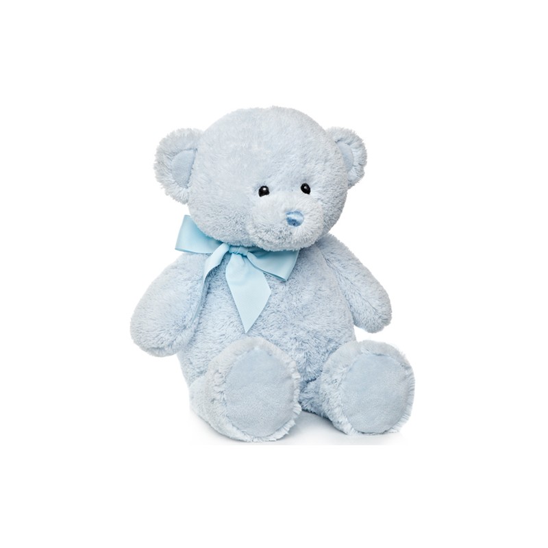 PELUCHE BABY OSO SOFT CELESTE
