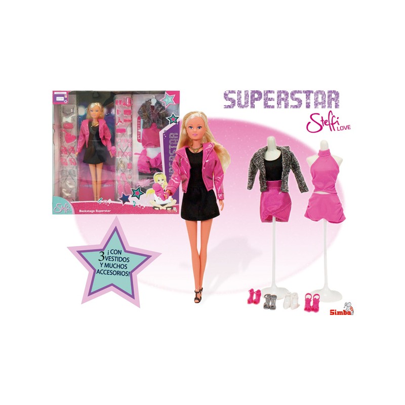 STEFFI LOVE SUPERSTAR BACKSTAG