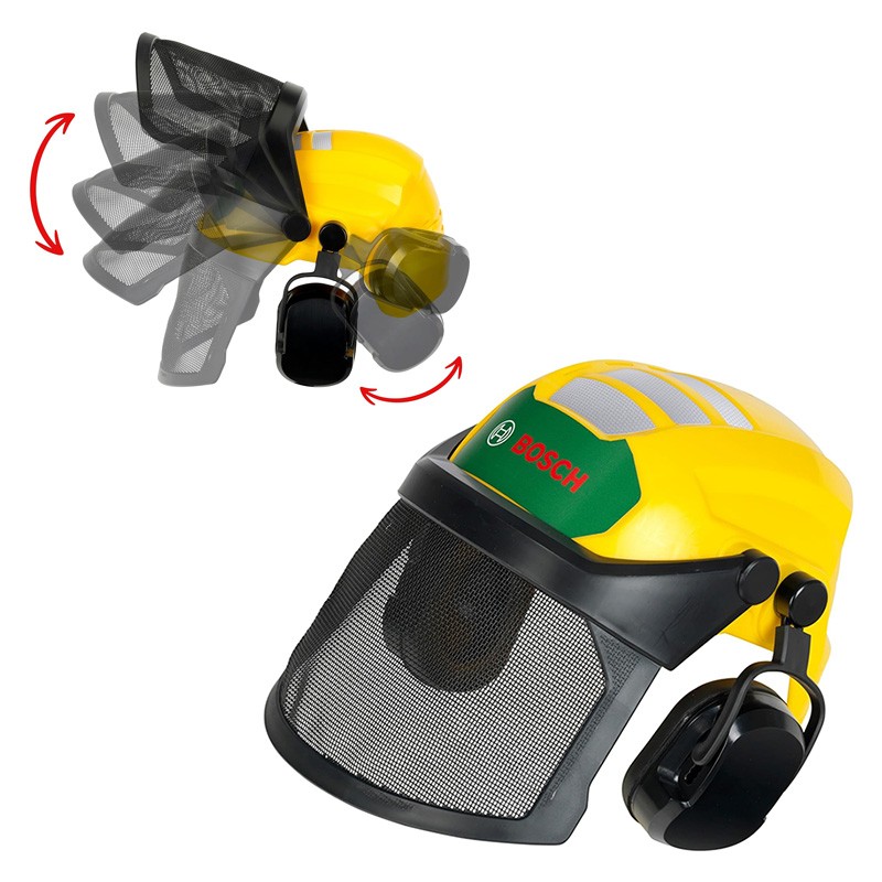 CASCO DE BOMBEROS CON VISERA