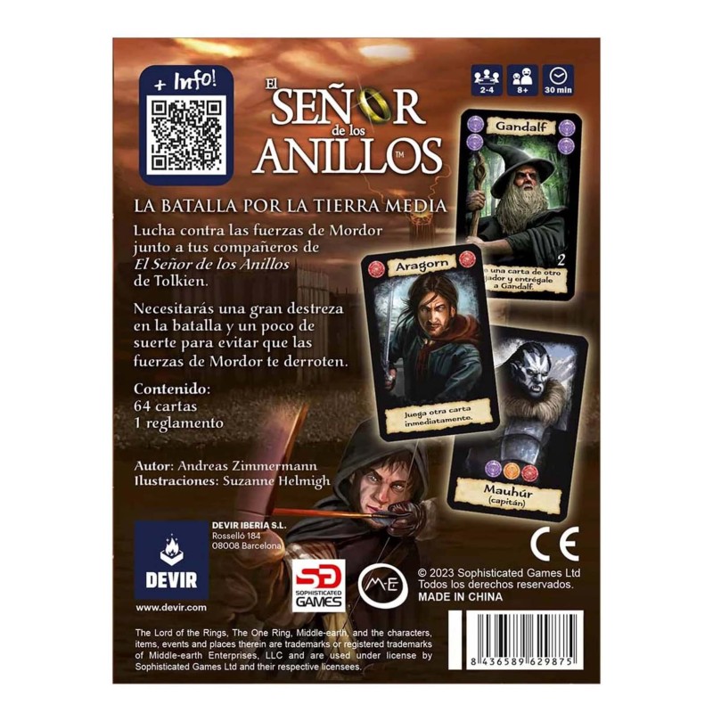 EL SEÑOR DE LOS ANILLOS BATALL