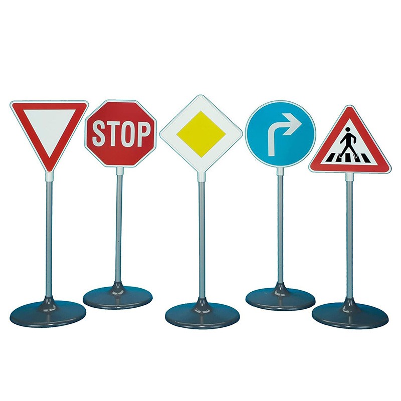 SET 5 SEÑALES DE TRAFICO